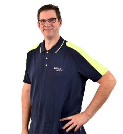Servicetekniker Martin Ekztröm